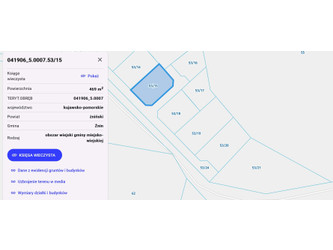 Działka kujawsko-pomorskie
żniński
Żnin
Chomiąża Księża Na sprzedaż 95 000 PLN 469 m2 
