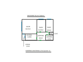Mieszkanie mazowieckie
Warszawa
Targówek Na sprzedaż 845 000 PLN 58,2 m2 