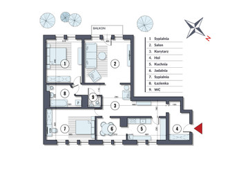 Mieszkanie mazowieckie
Warszawa
Śródmieście
Śródmieście Północne Do wynajęcia 6900 PLN 108 m2 