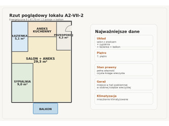 Mieszkanie mazowieckie
piaseczyński
Piaseczno
Piaseczno Na sprzedaż 549 000 PLN 47,7 m2 