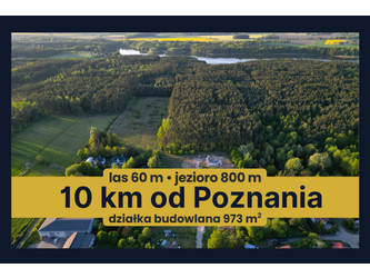Działka wielkopolskie
poznański
Pobiedziska
Bugaj Na sprzedaż 320 000 PLN 973 m2 
