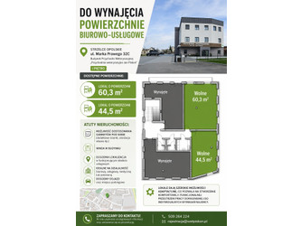 Lokal opolskie
strzelecki
Strzelce Opolskie
Strzelce Opolskie Do wynajęcia 7090 PLN 104,8 m2 