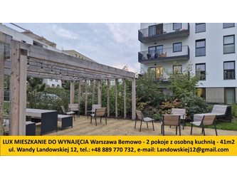 Mieszkanie mazowieckie
Warszawa
Bemowo Do wynajęcia 3850 PLN 41 m2 