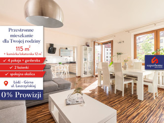 Mieszkanie łódzkie
Łódź
Górna Na sprzedaż 998 000 PLN 115 m2 