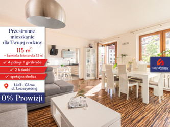 Mieszkanie łódzkie
Łódź
Górna Na sprzedaż 998 000 PLN 115 m2 