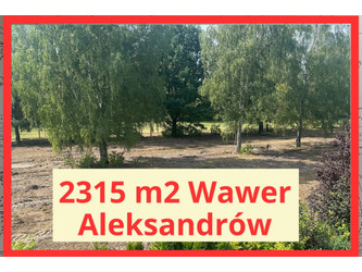 Działka mazowieckie
Warszawa
Wawer Na sprzedaż 1 450 000 PLN 2315 m2 
