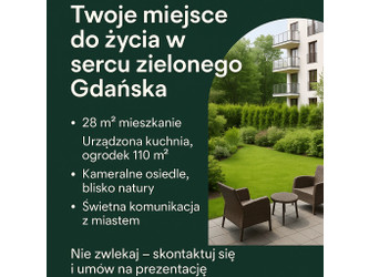 Mieszkanie pomorskie
Gdańsk Na sprzedaż 497 000 PLN 28 m2 