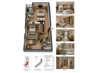 Mieszkanie mazowieckie
Warszawa
Mokotów Na sprzedaż 849 999 PLN 62,17 m2 