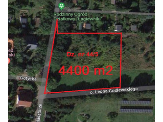 Działka łódzkie
Łódź
Bałuty
Łagiewniki Na sprzedaż 2 700 000 PLN 4404 m2 